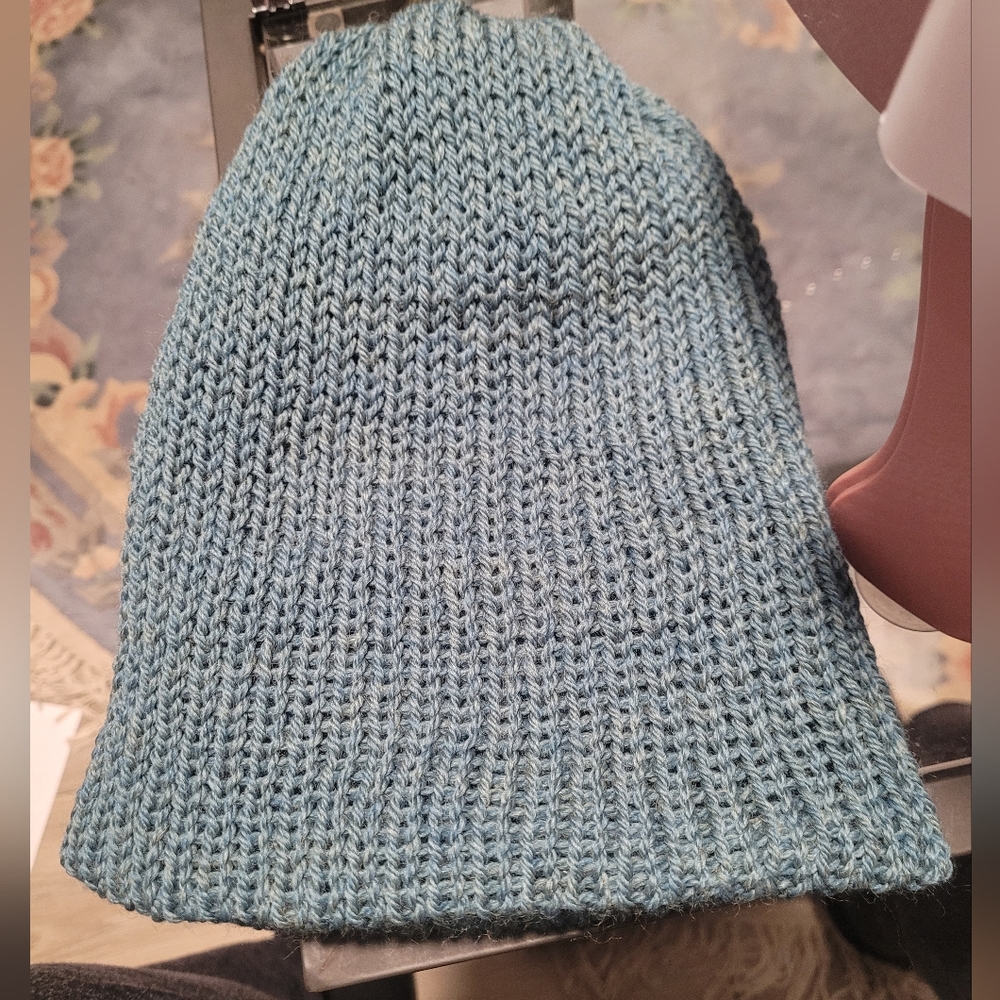 SOLD - Knitted Homemade Toque
